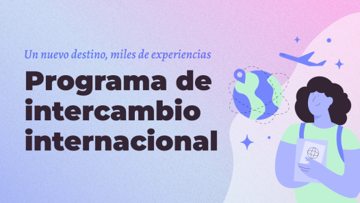 imagen Convocatoria de intercambio internacional para 1° semestre 2026