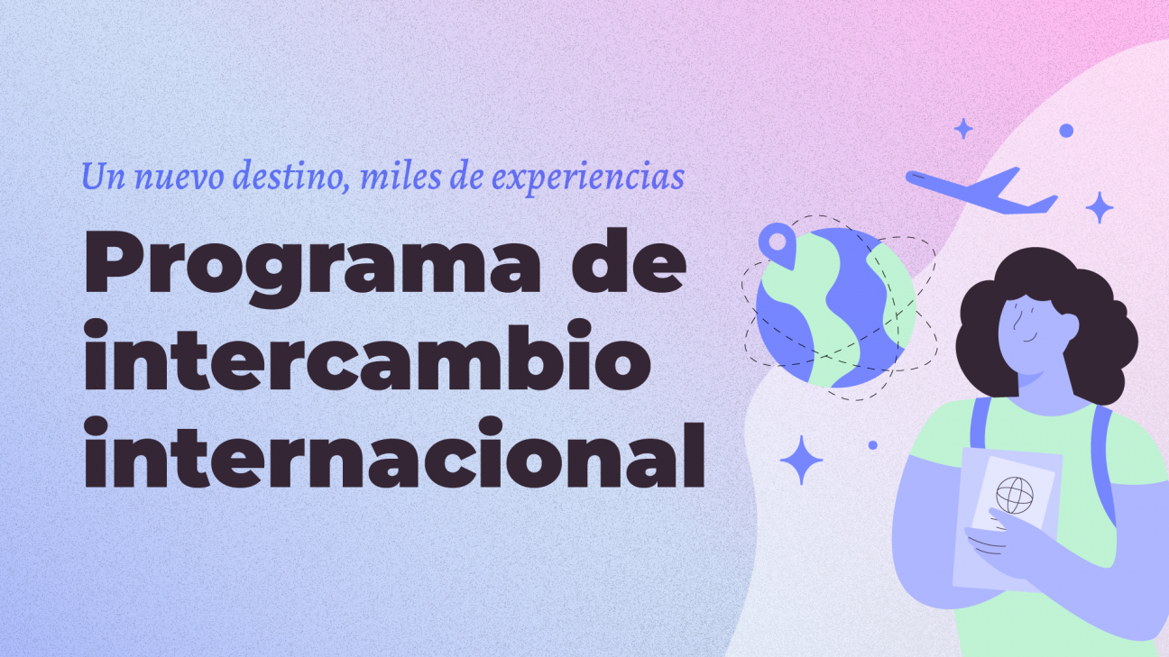 imagen Convocatoria de intercambio internacional para 1° semestre 2026