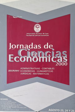 imagen Jornadas de Ciencias Económicas 2000