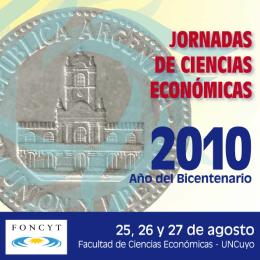 imagen Jornadas de Ciencias Económicas 2010