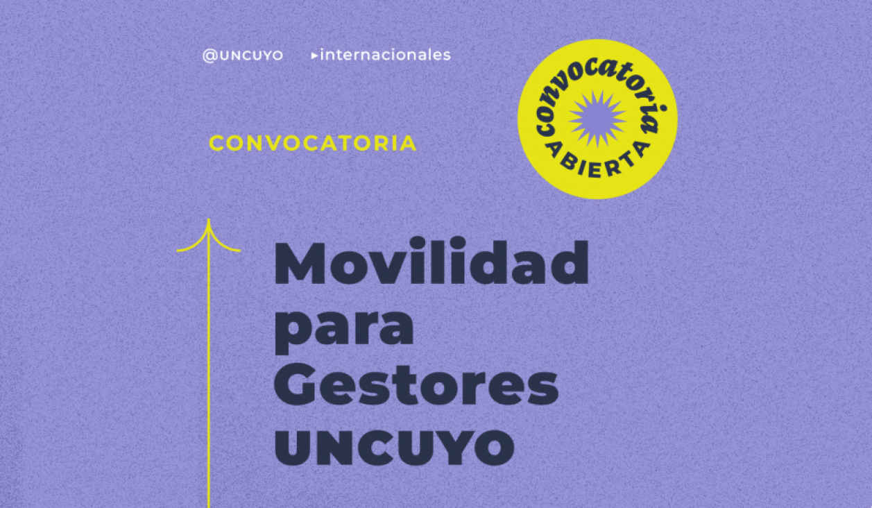 imagen Programa de movilidad AUGM para personal de apoyo académico de la UNCUYO