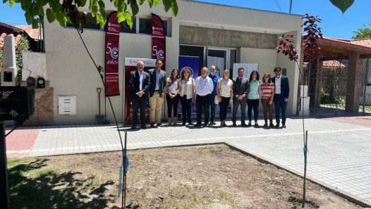 imagen La Sede San Rafael realizó una nueva plantación de árboles por el 50° aniversario