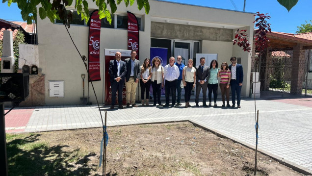 imagen La Sede San Rafael realizó una nueva plantación de árboles por el 50° aniversario