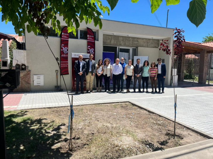 imagen La Sede San Rafael realizó una nueva plantación de árboles por el 50° aniversario