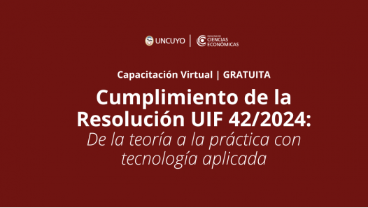 imagen Capacitación sobre la Resolución UIF 42/2024: De la teoría a la práctica con tecnología aplicada