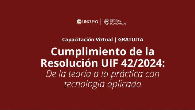imagen Capacitación sobre la Resolución UIF 42/2024: De la teoría a la práctica con tecnología aplicada