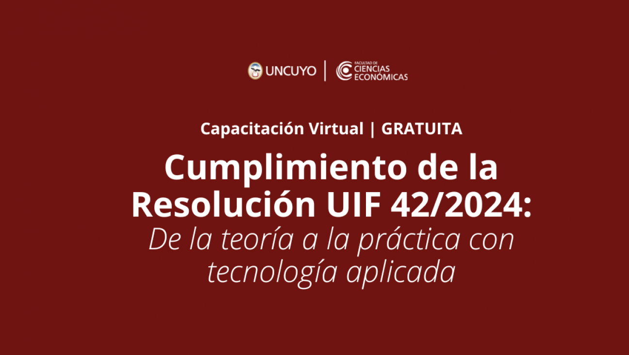 imagen Capacitación sobre la Resolución UIF 42/2024: De la teoría a la práctica con tecnología aplicada