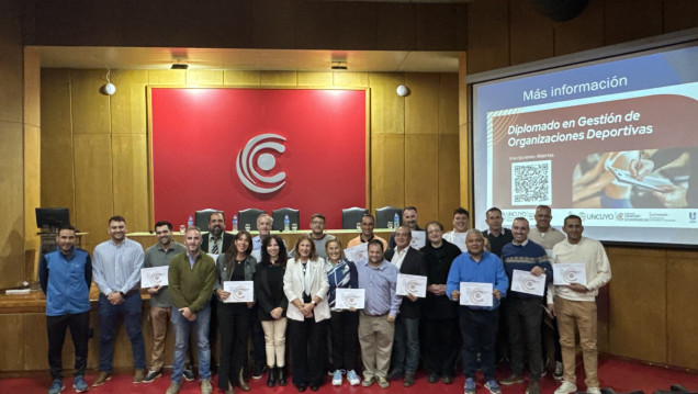 imagen El Diplomado en Gestión en Organizaciones Deportivas realizó su acto de cierre