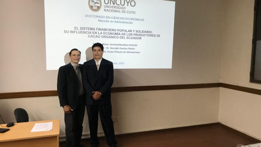 imagen El Doctorado en Ciencias Económicas tiene un nuevo egresado