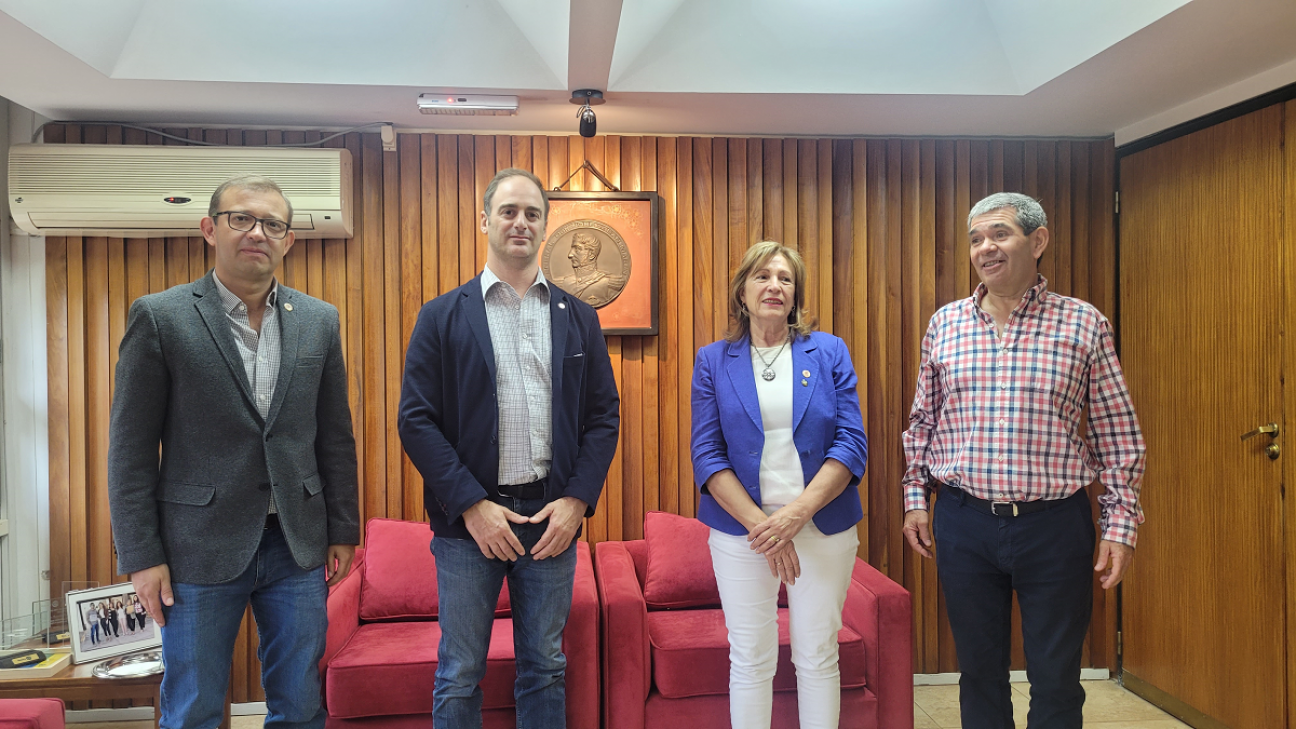 imagen Reunión de autoridades de Económicas y del CPCE