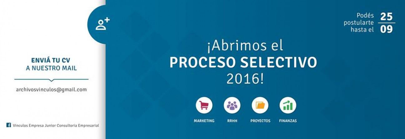 imagen Vínculos abre el proceso de selección 2016