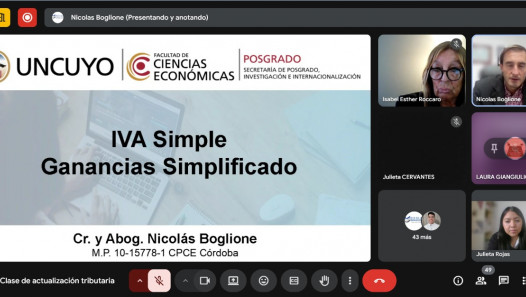 imagen Fin de semana de actualización profesional en la Especialización en Tributación
