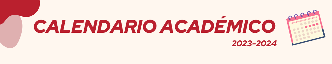 imagen Calendario Académico 2023 - 2024