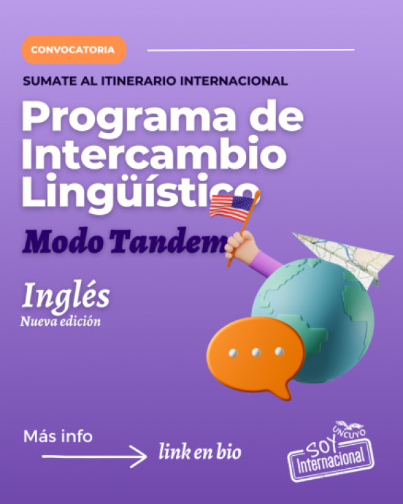 imagen ¿Te gustaría practicar tu inglés con estudiantes nativos? Vuelve ModoTandem Inglés