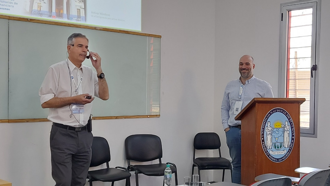 imagen Docentes de la UNCuyo tuvieron una destacada participación en las 46° Jornadas Nacionales de Matemática Financiera