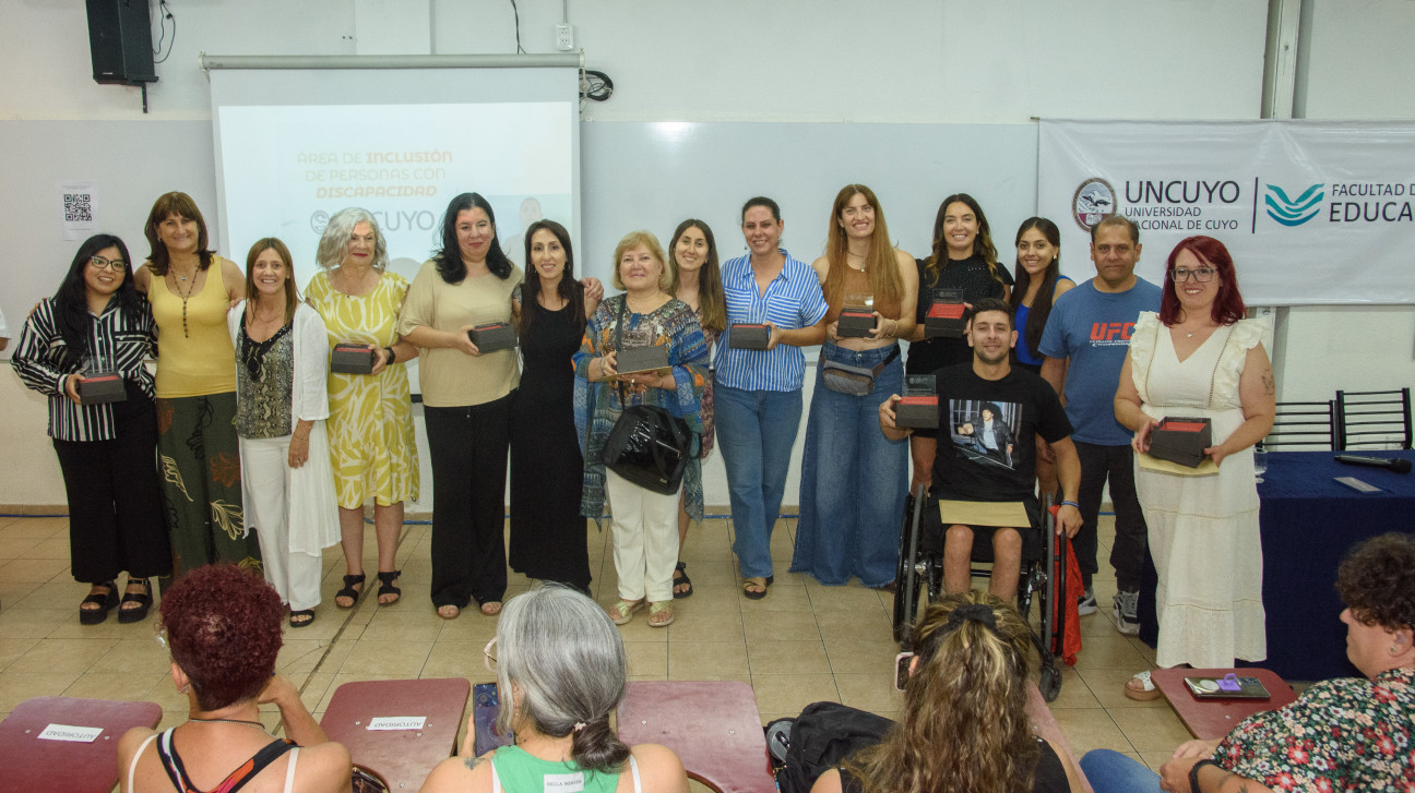 imagen Premios Acceder: la UNCUYO reconoció iniciativas que promueven prácticas inclusivas