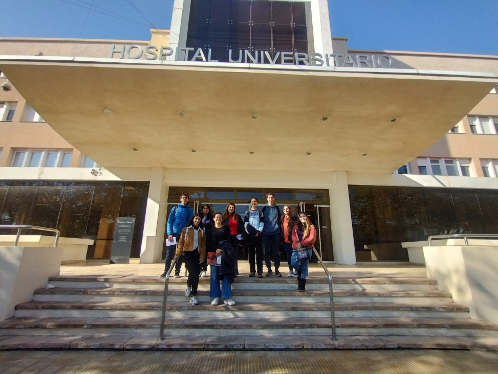 imagen Los estudiantes de la asignatura Administración de la Salud visitaron el Hospital Universitario 