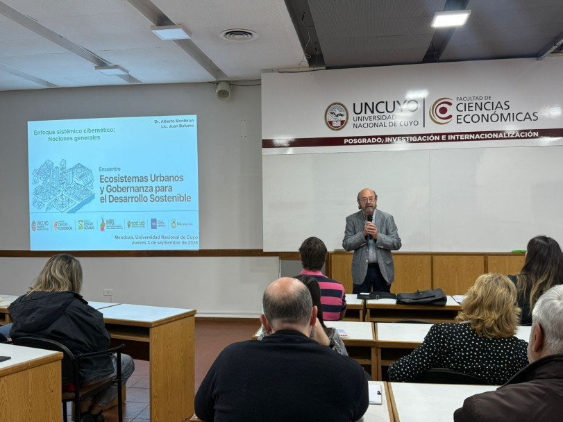 imagen Un espacio para pensar en el desarrollo sostenible: se realizó el encuentro "Ecosistemas Urbanos y Gobernanzas para el Desarrollo Sostenible"