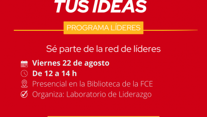 imagen ¡Potenciá tu liderazgo y tus ideas!