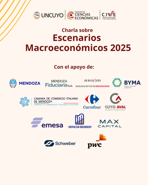 imagen Escenarios Macroeconómicos 2025: análisis del panorama económico del próximo año en la Facultad de Ciencias Económicas