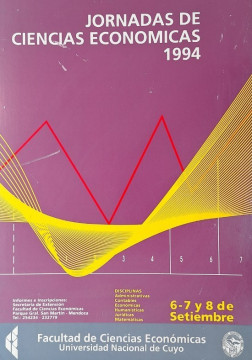 imagen Jornadas de Ciencias Económicas 1994