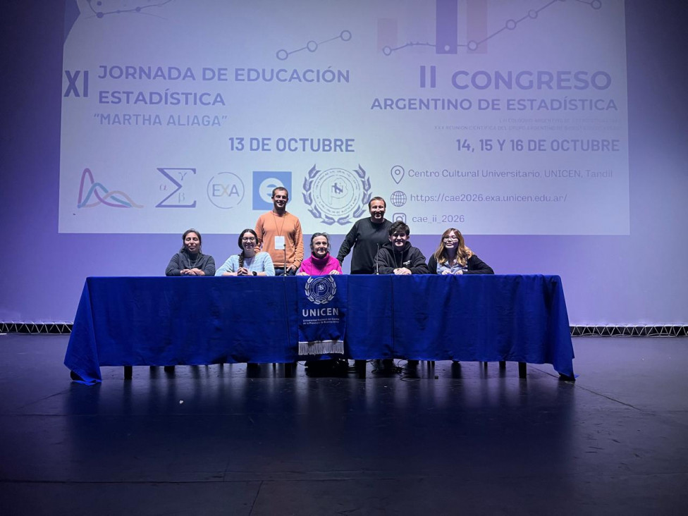 imagen La Facultad de Ciencias Económicas estuvo presente en el II Congreso Nacional de Estadística