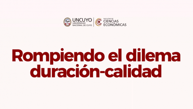 imagen Rompiendo el dilema duración-calidad