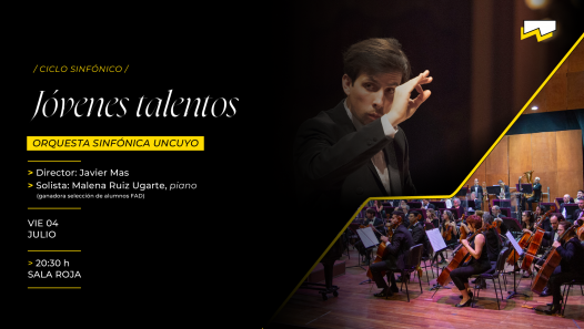 imagen El maestro Javier Mas dirigirá la noche de Jóvenes Talentos de la Sinfónica
