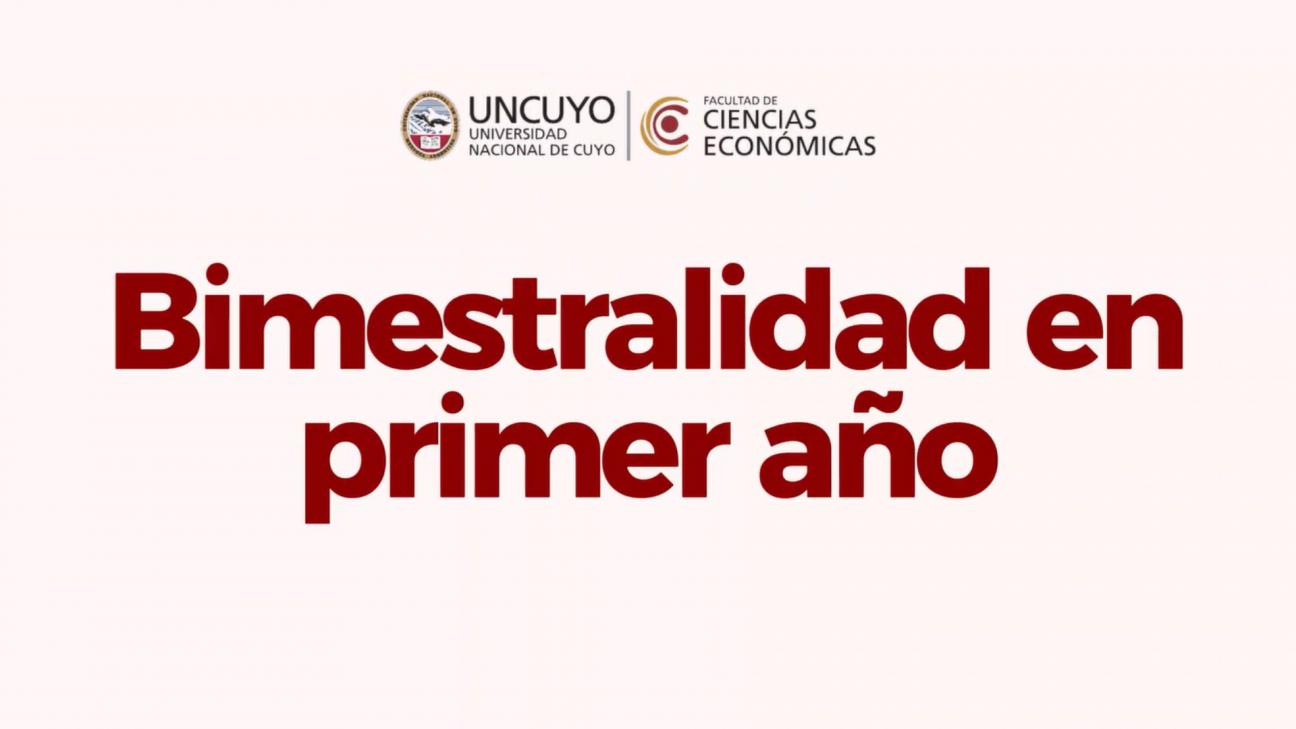 imagen Bimestralidad en primer año