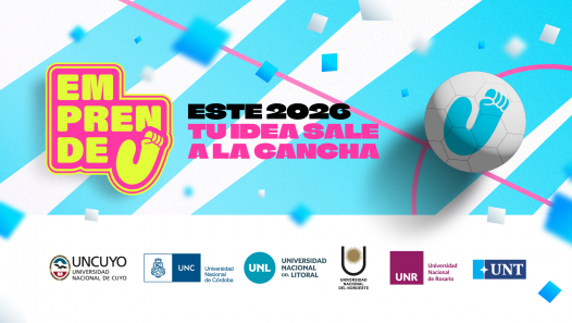 imagen Inscripciones Emprende U 2026: Tu idea sale a la cancha!