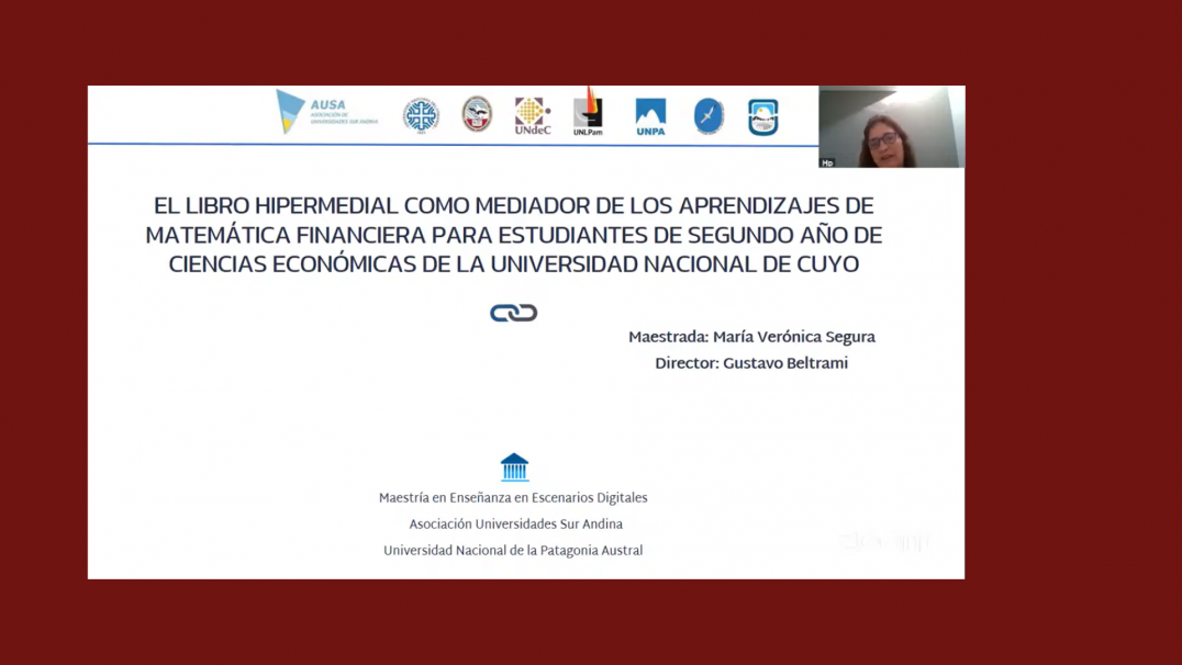 imagen Docente de nuestra facultad desarrolló un libro hipermedial como innovación pedagógica en Matemática Financiera