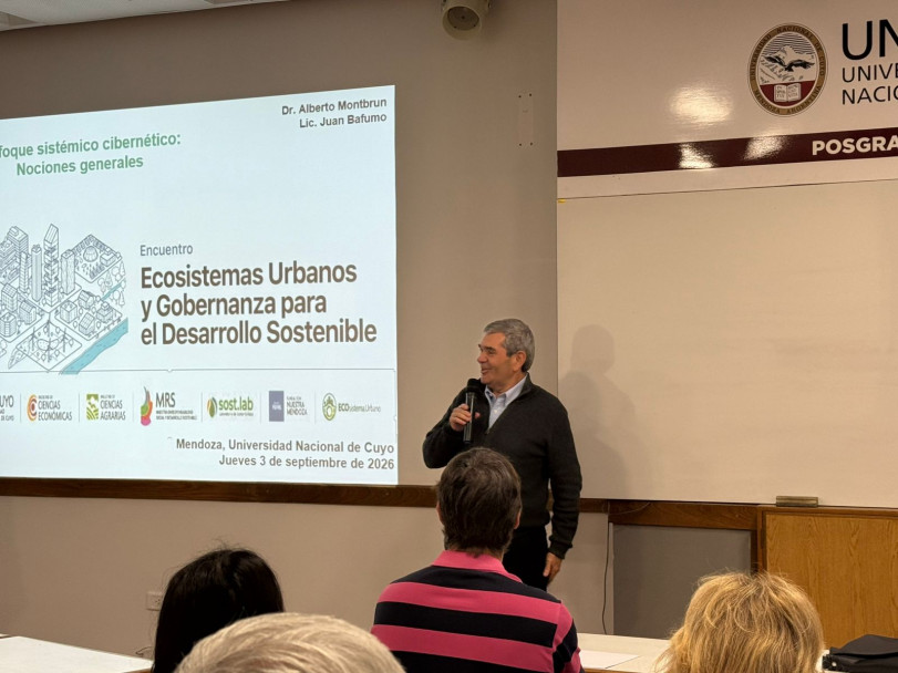 imagen Un espacio para pensar en el desarrollo sostenible: se realizó el encuentro "Ecosistemas Urbanos y Gobernanzas para el Desarrollo Sostenible"
