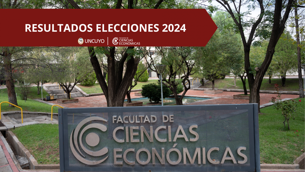 imagen Resultados de las Elecciones UNCUYO 2024 en nuestra facultad