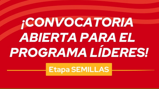 imagen Convocatoria Abierta: Programa Líderes Etapa SEMILLAS III