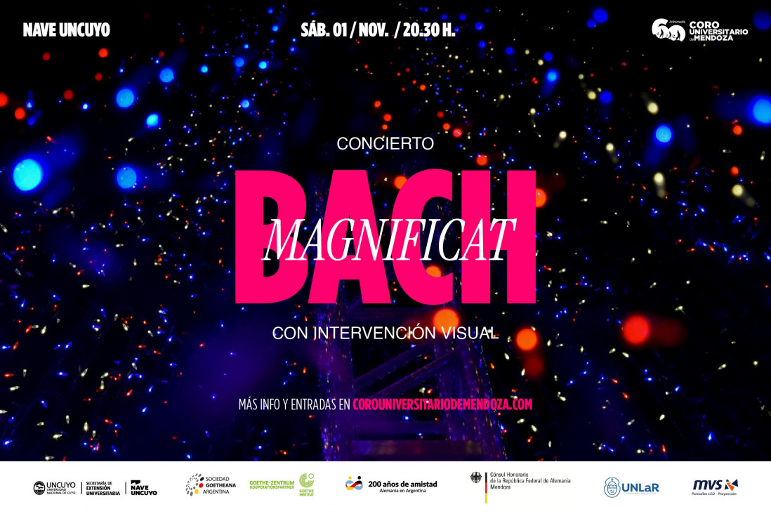 imagen Bach con intervención visual para celebrar los 200 años de amistad entre Alemania y Argentina 