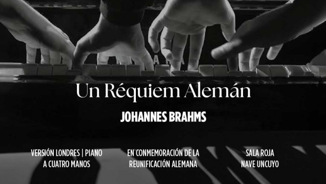 imagen Réquiem Alemán de Johannes Brahms. En conmemoración de la reunificación alemana