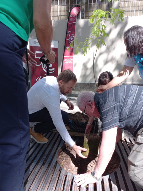 imagen Se plantó el árbol N°18 por parte de la Delegación de San Rafael