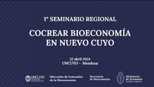 imagen Reviví el Seminario Regional Cocrear Bioeconomía en Nuevo Cuyo que se brindó en nuestra facultad