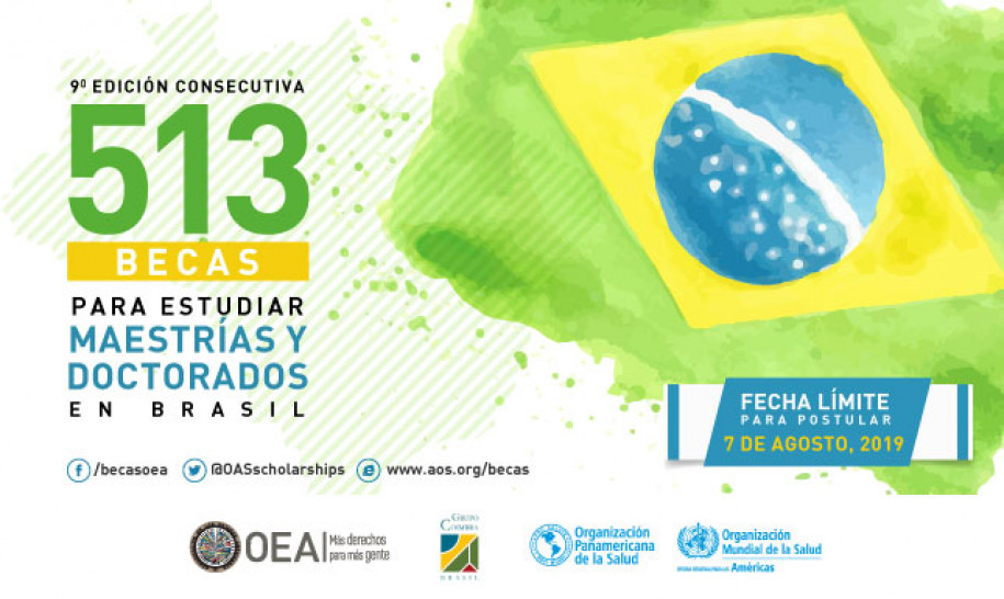 imagen Programa de becas Brasil PAEC OEA-GCU Maestrías y Doctorados