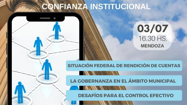 imagen La UNCUYO será sede del 3° encuentro internacional de la Red de Gobernanza Argentina y la Red Gobernanza Brasil