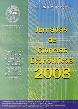 imagen Jornadas de Ciencias Económicas 2008