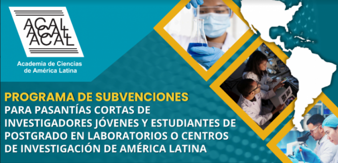 imagen Programa de subvenciones para pasantías cortas en laboratorios o centros de investigación de América Latina