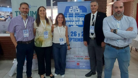 imagen Docentes de la UNCuyo tuvieron una destacada participación en las 46° Jornadas Nacionales de Matemática Financiera