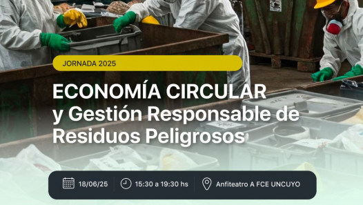 imagen Participá de la Jornada Economía circular y gestión de residuos peligrosos