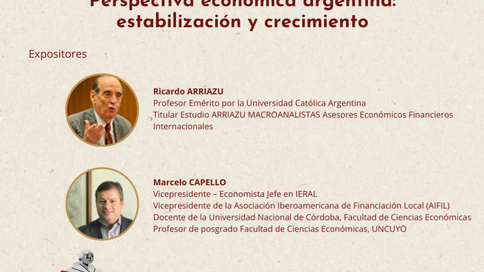 imagen Panel Perspectiva económica argentina: estabilización y crecimiento