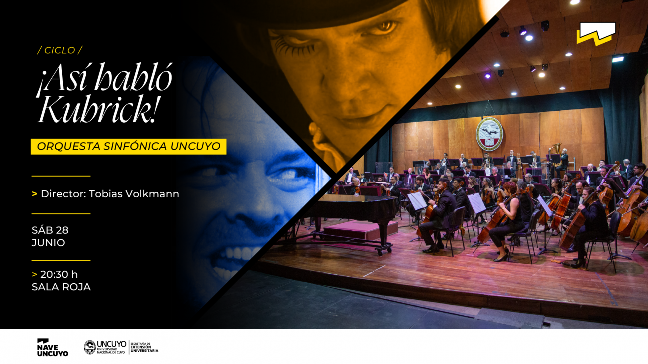 imagen ¡Así habló Kubrick!, un ciclo conjunto entre el Cine Universidad y la Orquesta Sinfónica