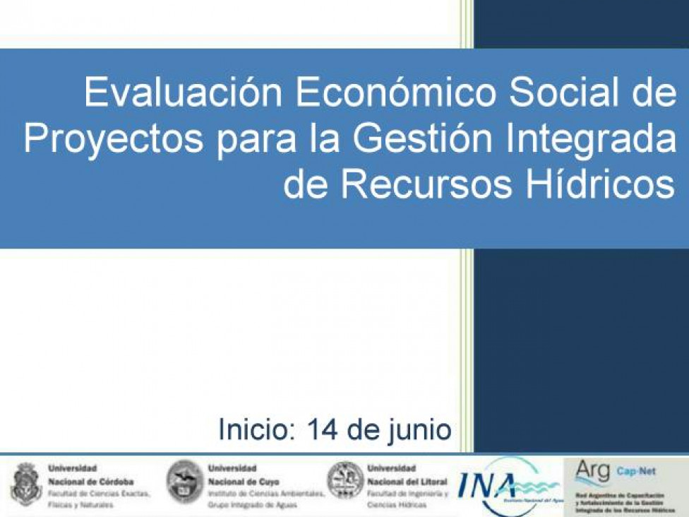 imagen Dictan otro curso de la Maestría en Gestión Integrada de Recursos Hídricos