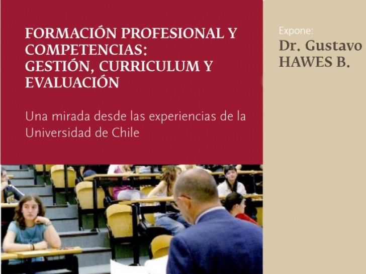 imagen Especialista chileno brindará una conferencia sobre Formación Profesional y Competencias