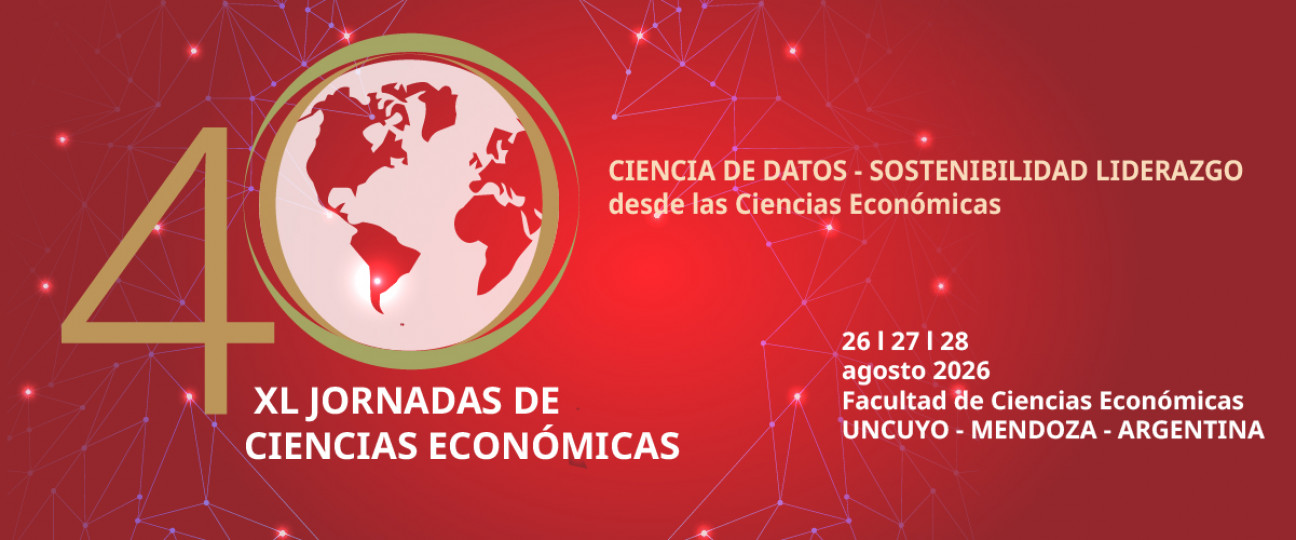 imagen 40 Jornadas de Ciencias Económicas: tres días para reflexionar sobre los desafíos de las Ciencias Económicas