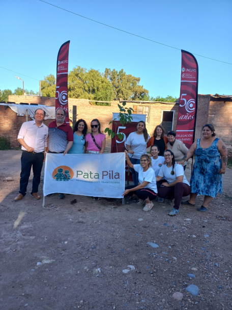 imagen La Sede San Rafael continúa con la plantación de árboles en conmemoración del 50° aniversario